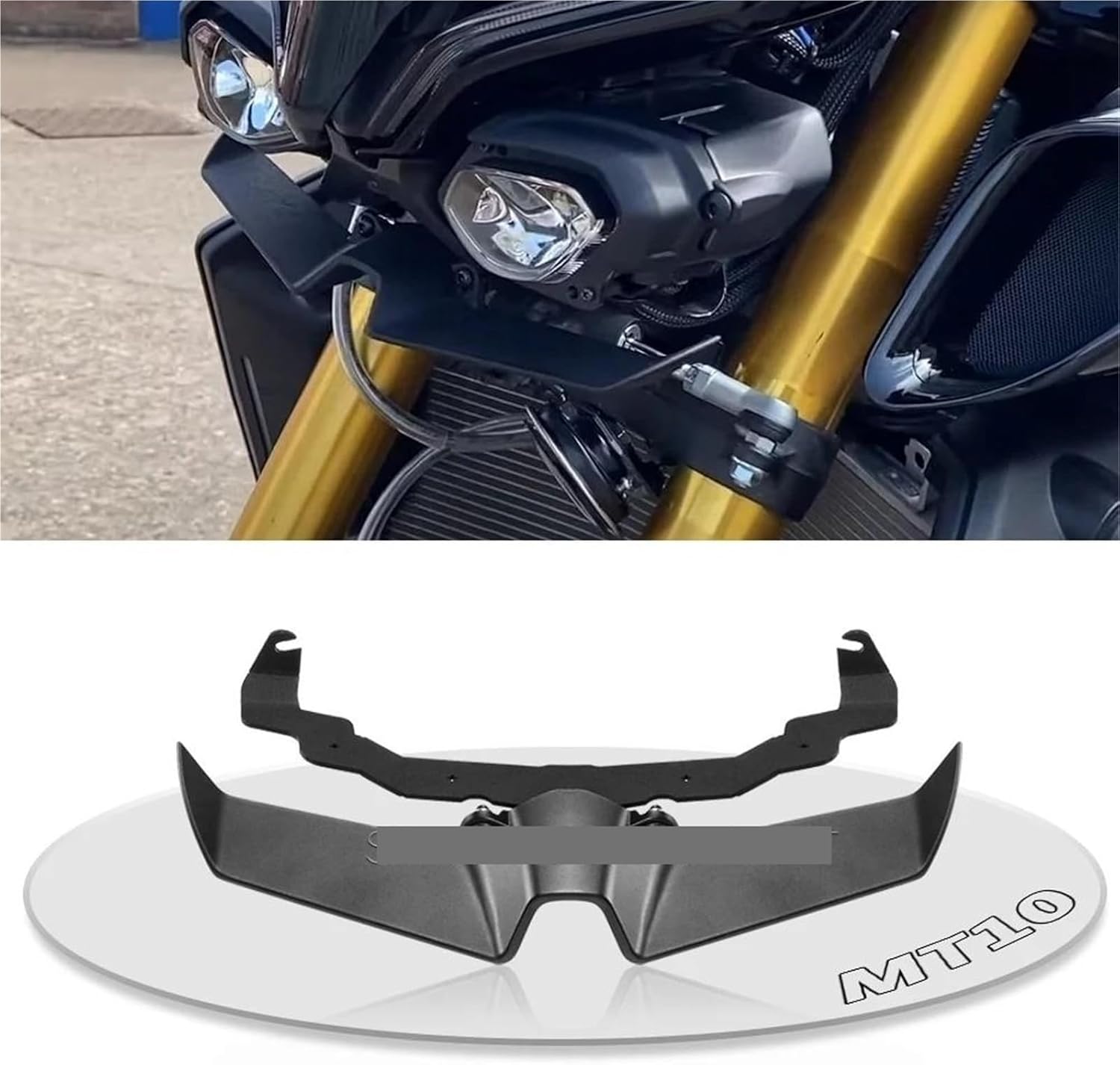 スポイラーモーターサイクル オートバイアクセサリー のために MT 10